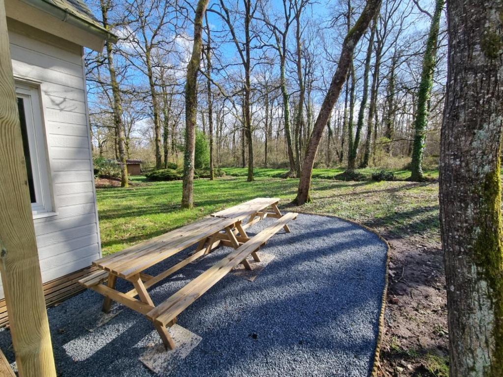 Les Chalets De Saumur, Piscine & Parc Boise, 100M Du Cadrenoir ภายนอก รูปภาพ