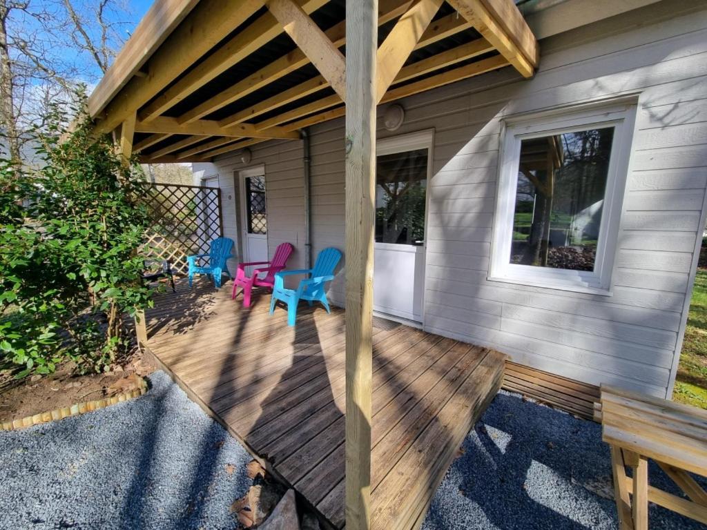 Les Chalets De Saumur, Piscine & Parc Boise, 100M Du Cadrenoir ภายนอก รูปภาพ