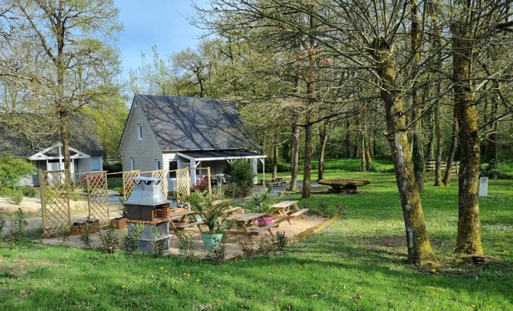 Les Chalets De Saumur, Piscine & Parc Boise, 100M Du Cadrenoir ภายนอก รูปภาพ