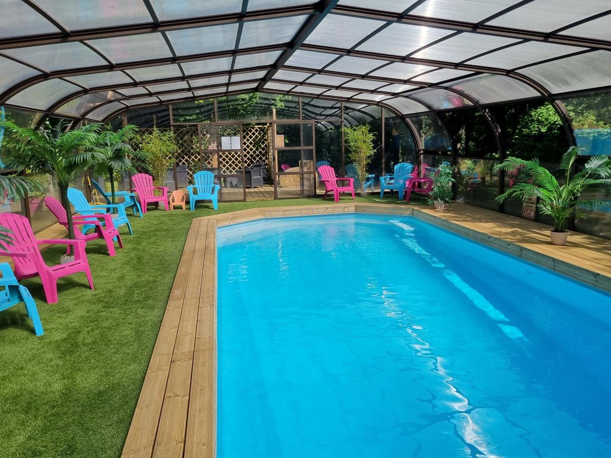 Les Chalets De Saumur, Piscine & Parc Boise, 100M Du Cadrenoir ภายนอก รูปภาพ